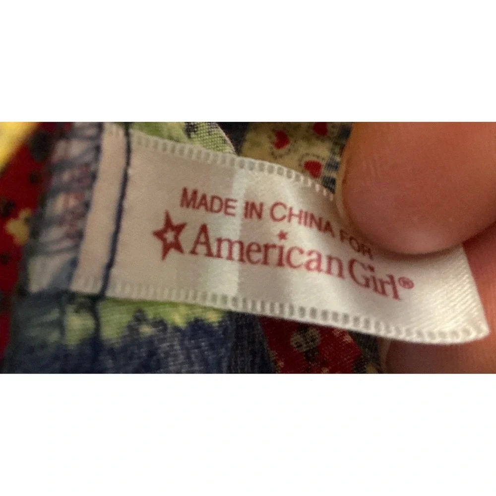 American Girl Doll Julie Patchwork Quilted Outfit Smocked Tank Top